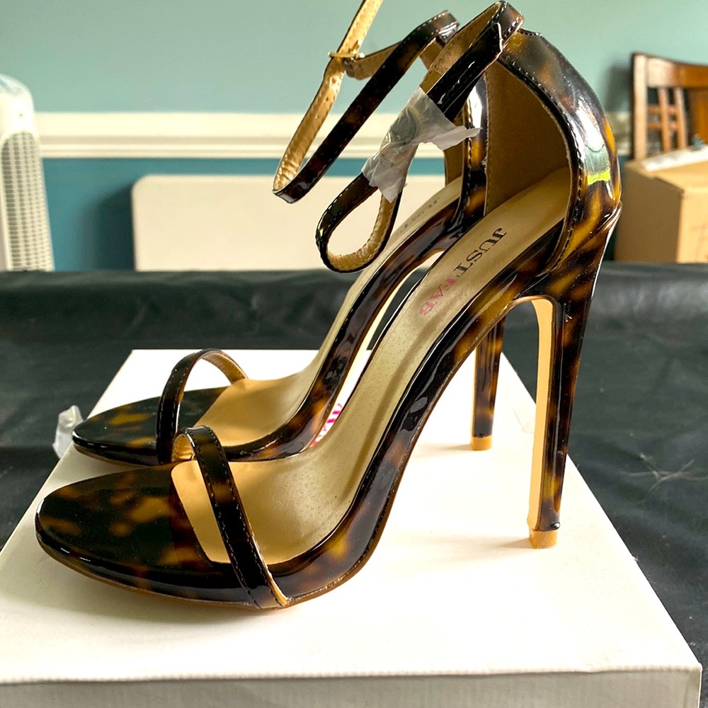 Tortoise shell stiletto heels!